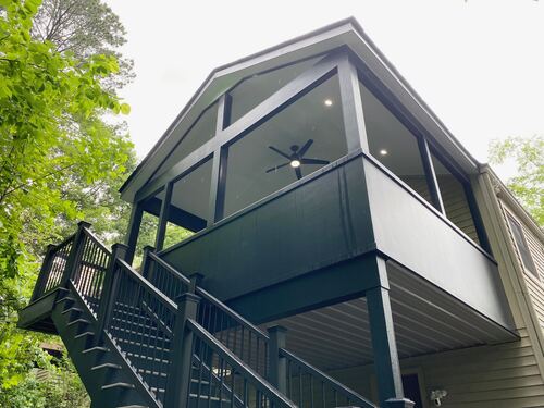 Covered structure by Arzabe Construction