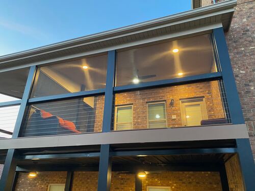 Covered structure by Arzabe Construction