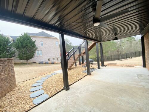 Covered structure by Arzabe Construction