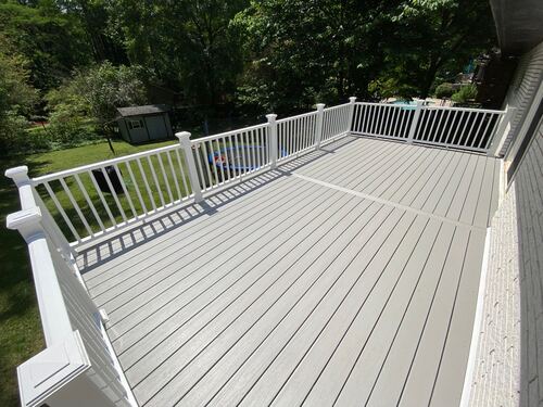 Custom deck or stairs by Arzabe Construction